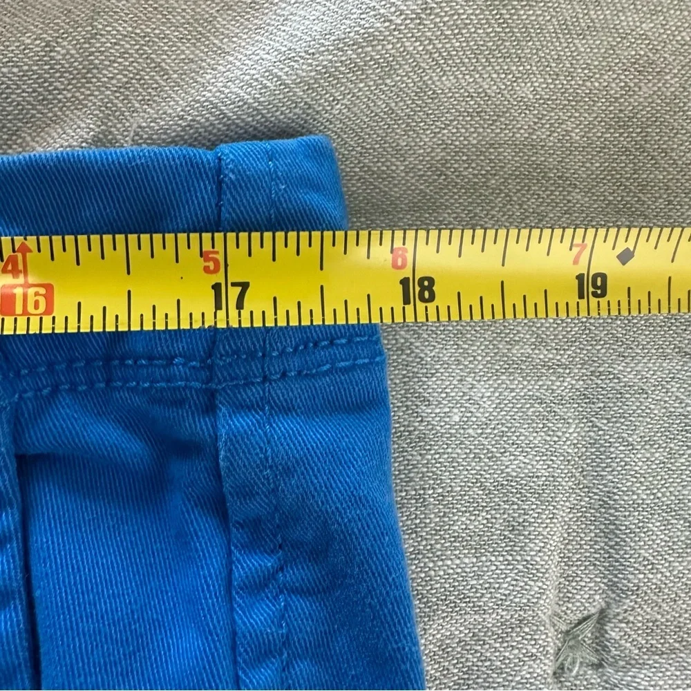 Abercrombie & Fitch Y2K Vintage Blue Micro Shorts Size 10 - Picture 4 of 7